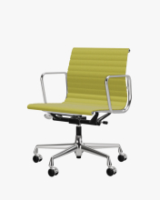 Кресло Vitra Aluminium Chair EA117 Yellow